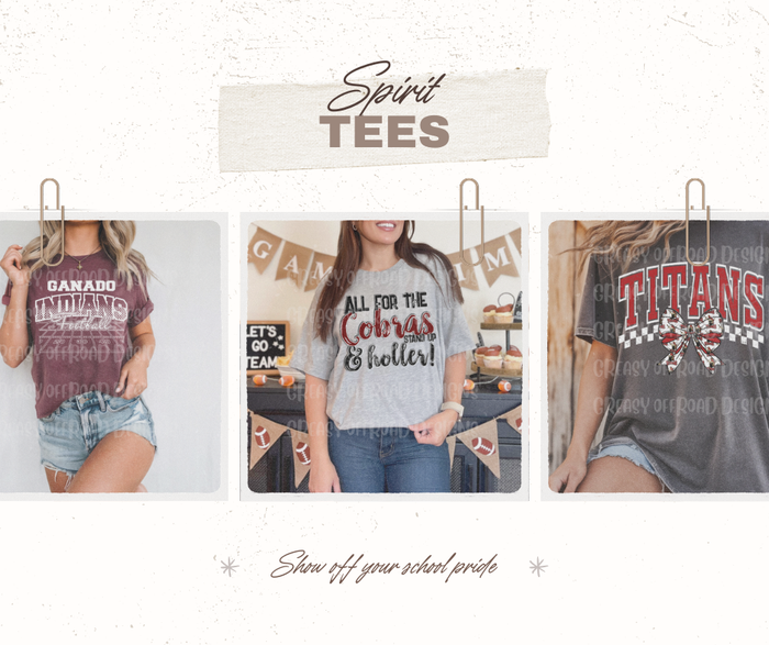 Spirit tees