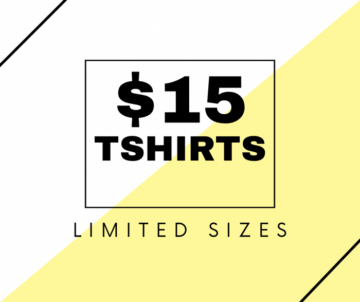 $15 tshirts