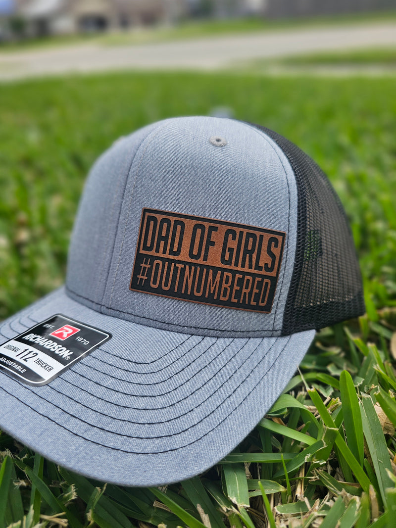 #Outnumbered Dad Snapback Hat