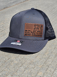 Never Surrender Snapback Hat