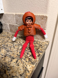 Elf gingerbread costume