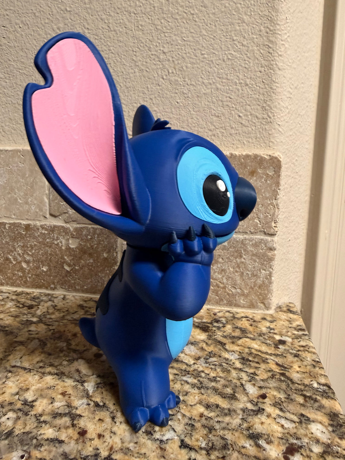 Inspired blue alien