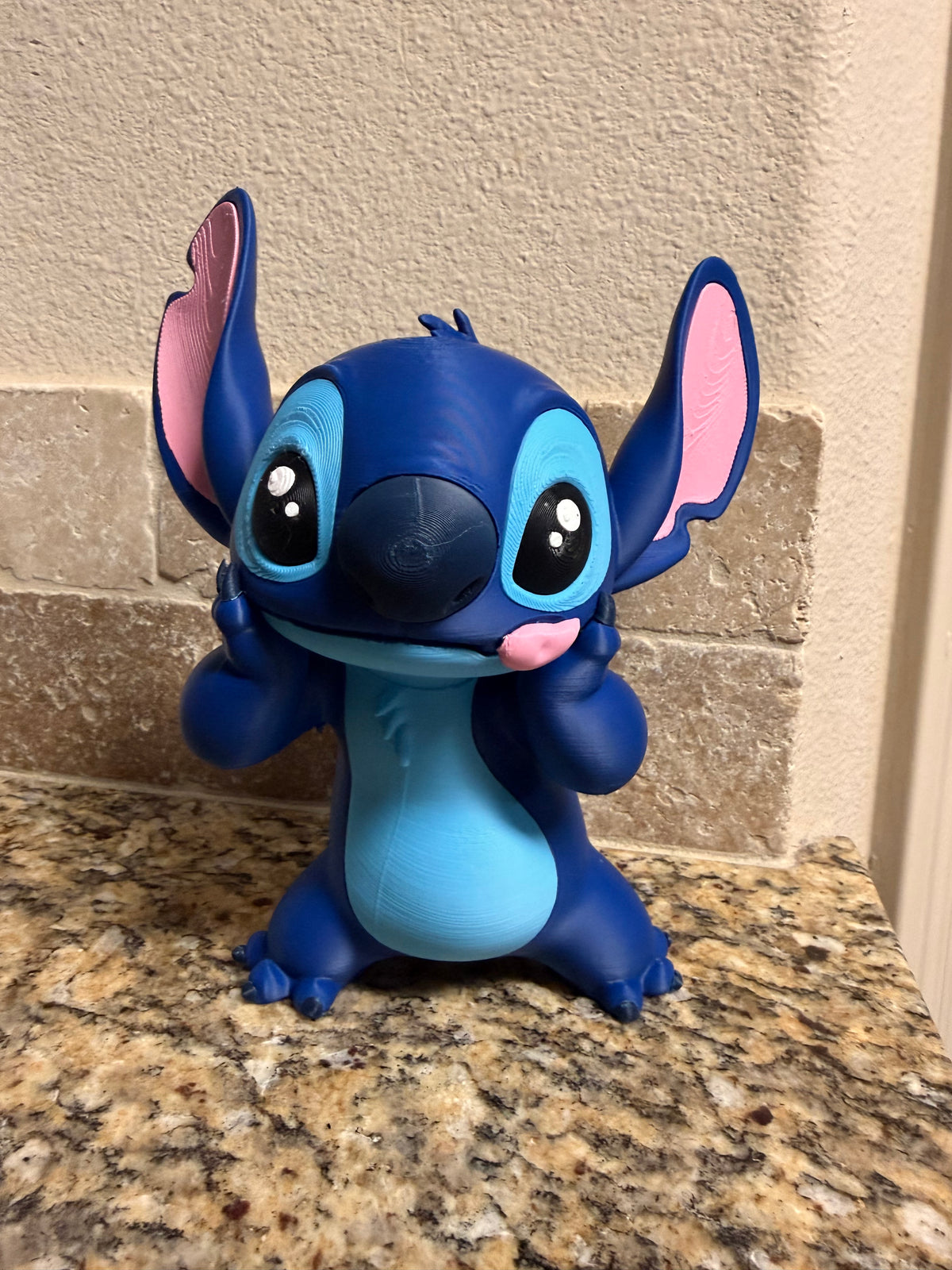 Inspired blue alien