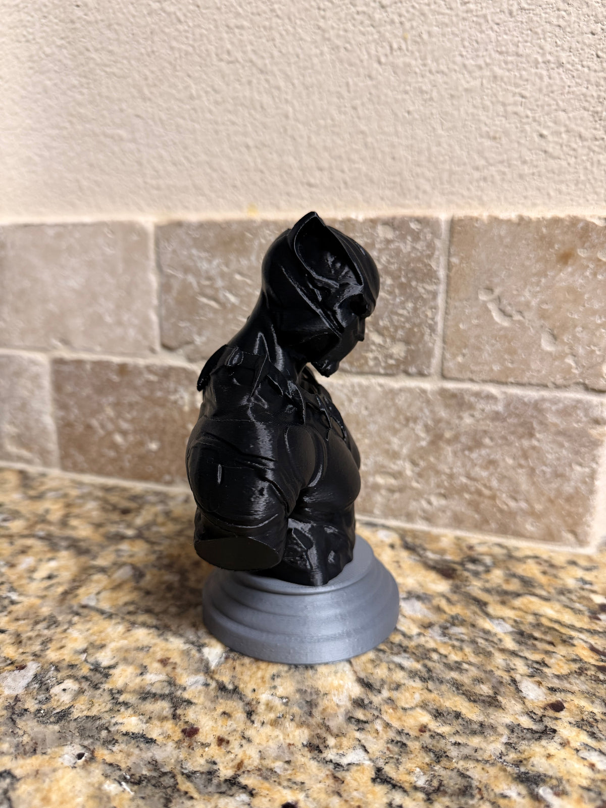 Inspired super hero BP bust