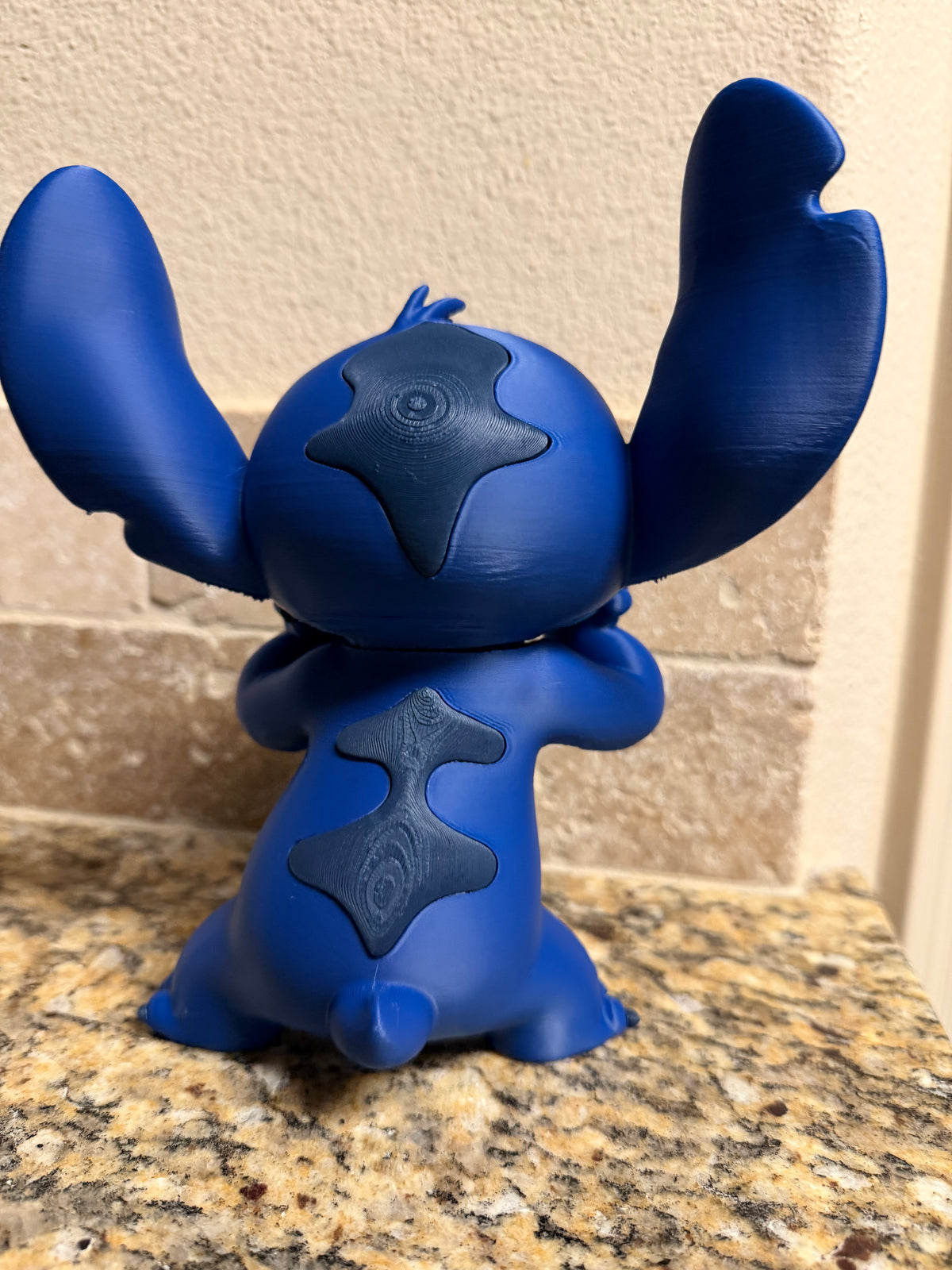 Inspired blue alien
