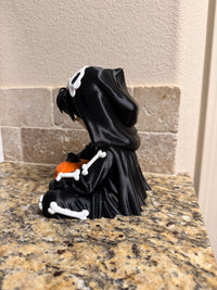 Halloween grim reaper demon pop star