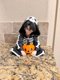 Halloween grim reaper demon pop star