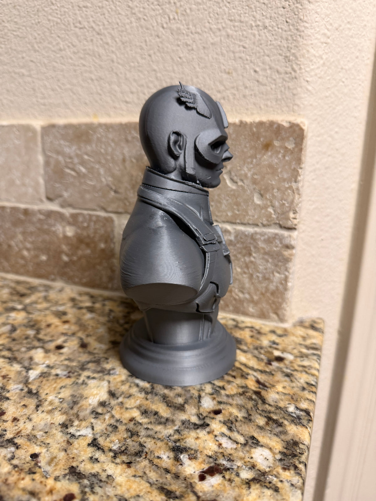 Inspired super hero CA bust