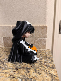 Halloween grim reaper demon pop star