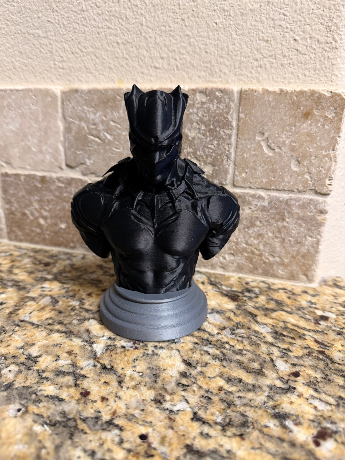 Inspired super hero BP bust