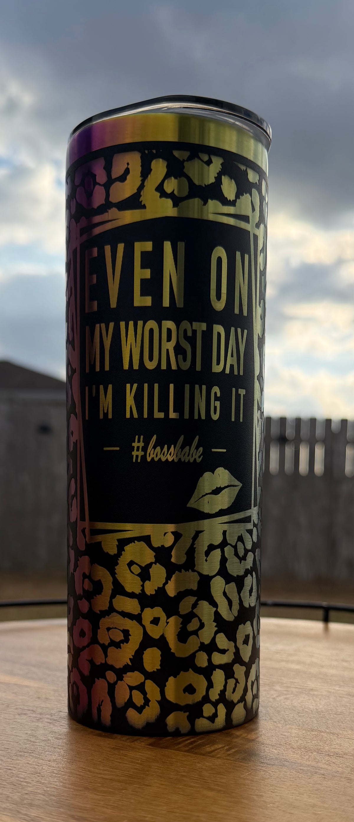 Even in my worst days I’m killing it