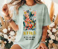 Be still and know that I am GOD