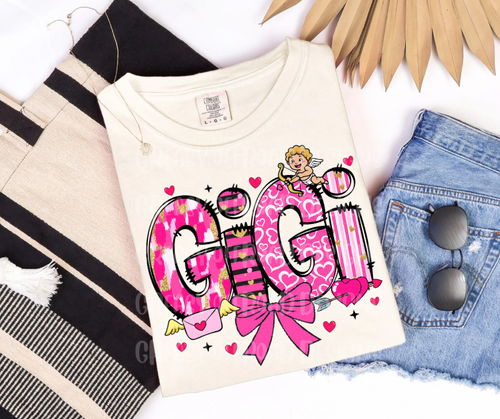 Mama/gigi/ nana pink version