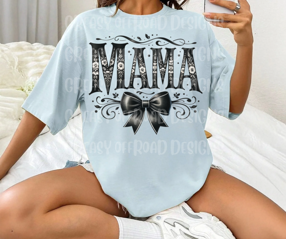 Coquette mama bow