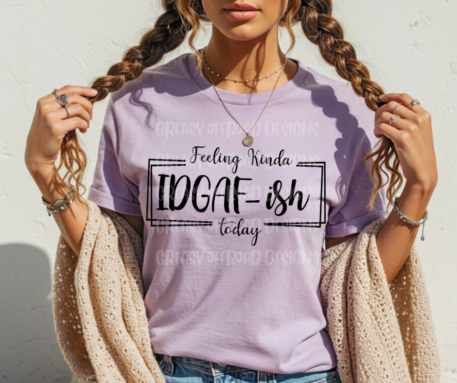 Feeling kinda idgaf-ish today
