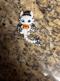 Halloween inspired white dragon