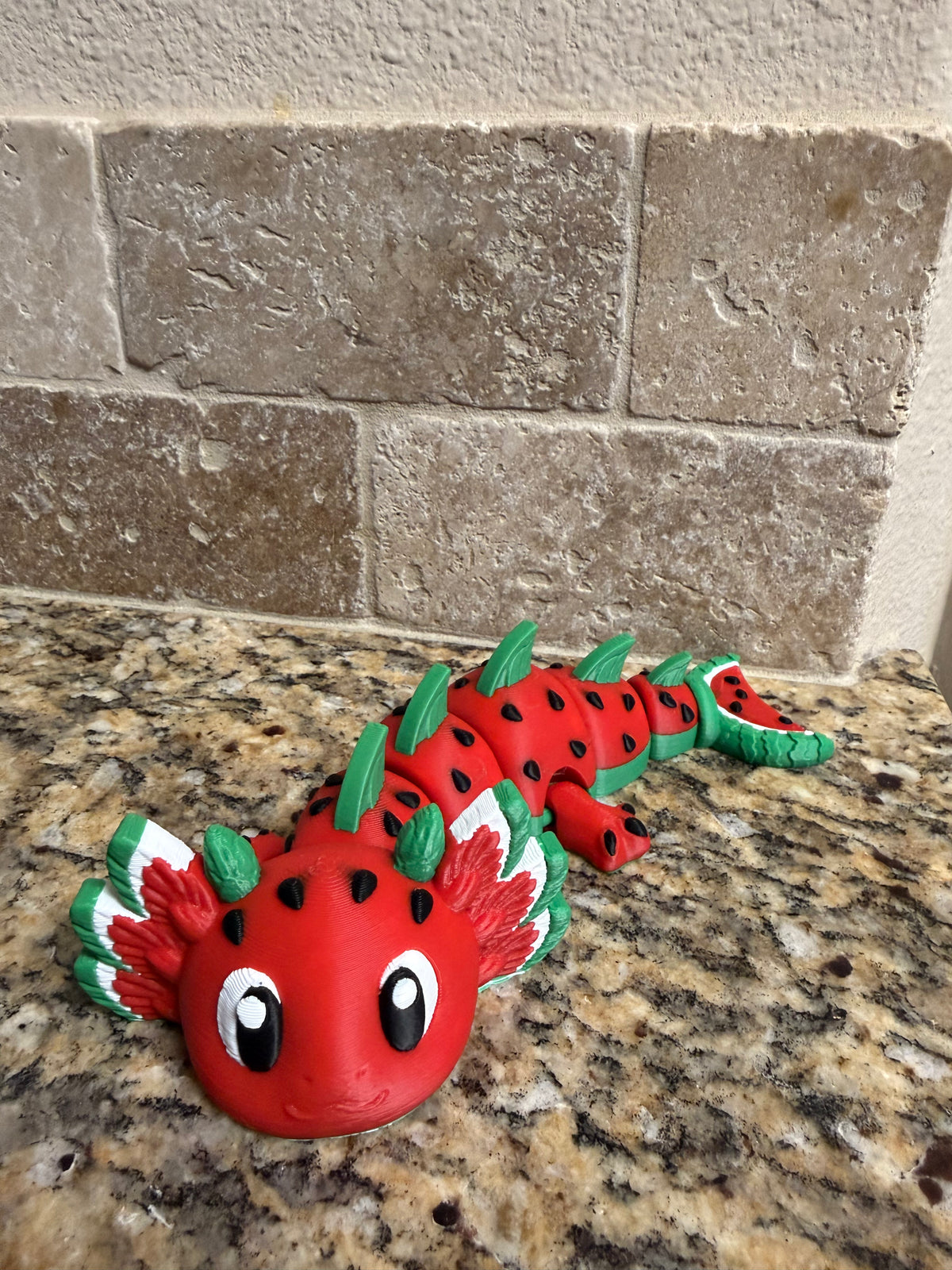 Watermelon axolotl