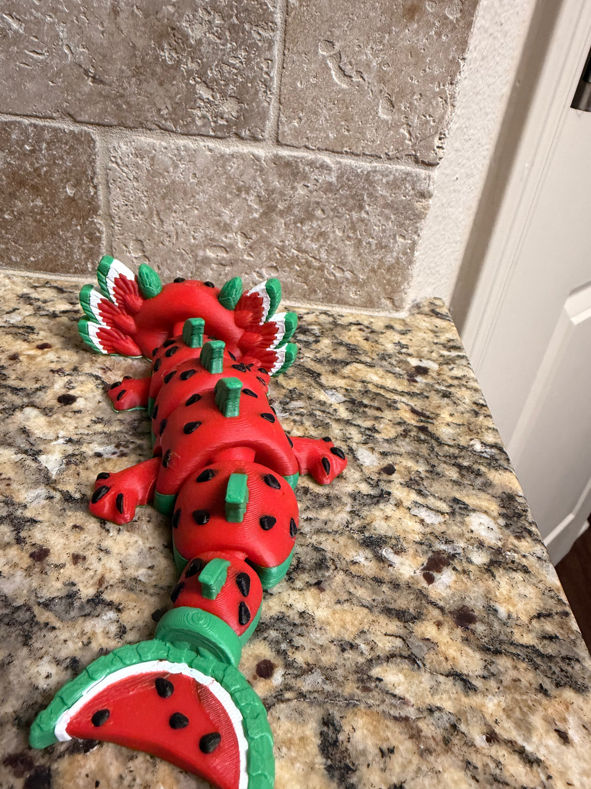 Watermelon axolotl