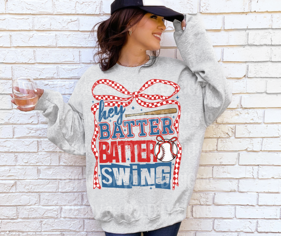 Hey batter batter swing