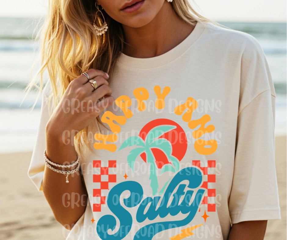 Happy and salty