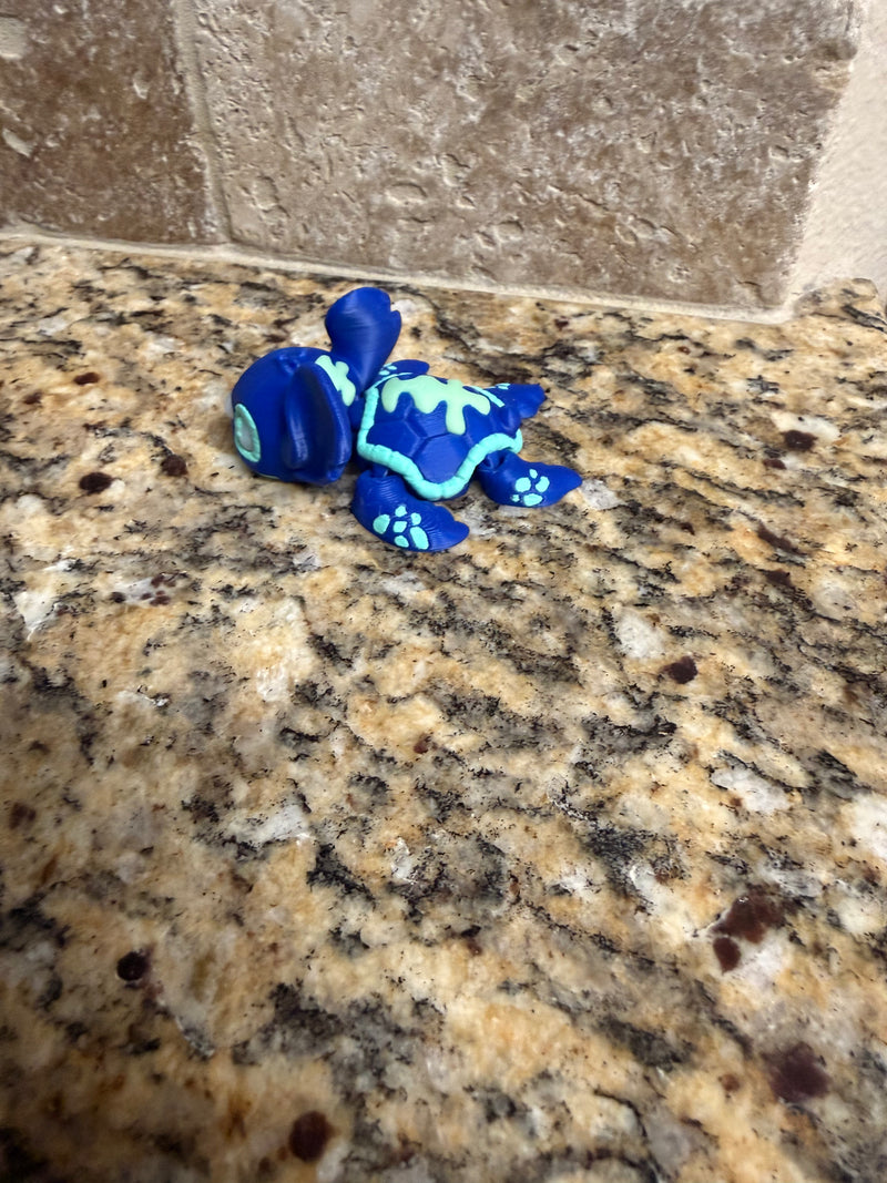 Inspired alien turtle