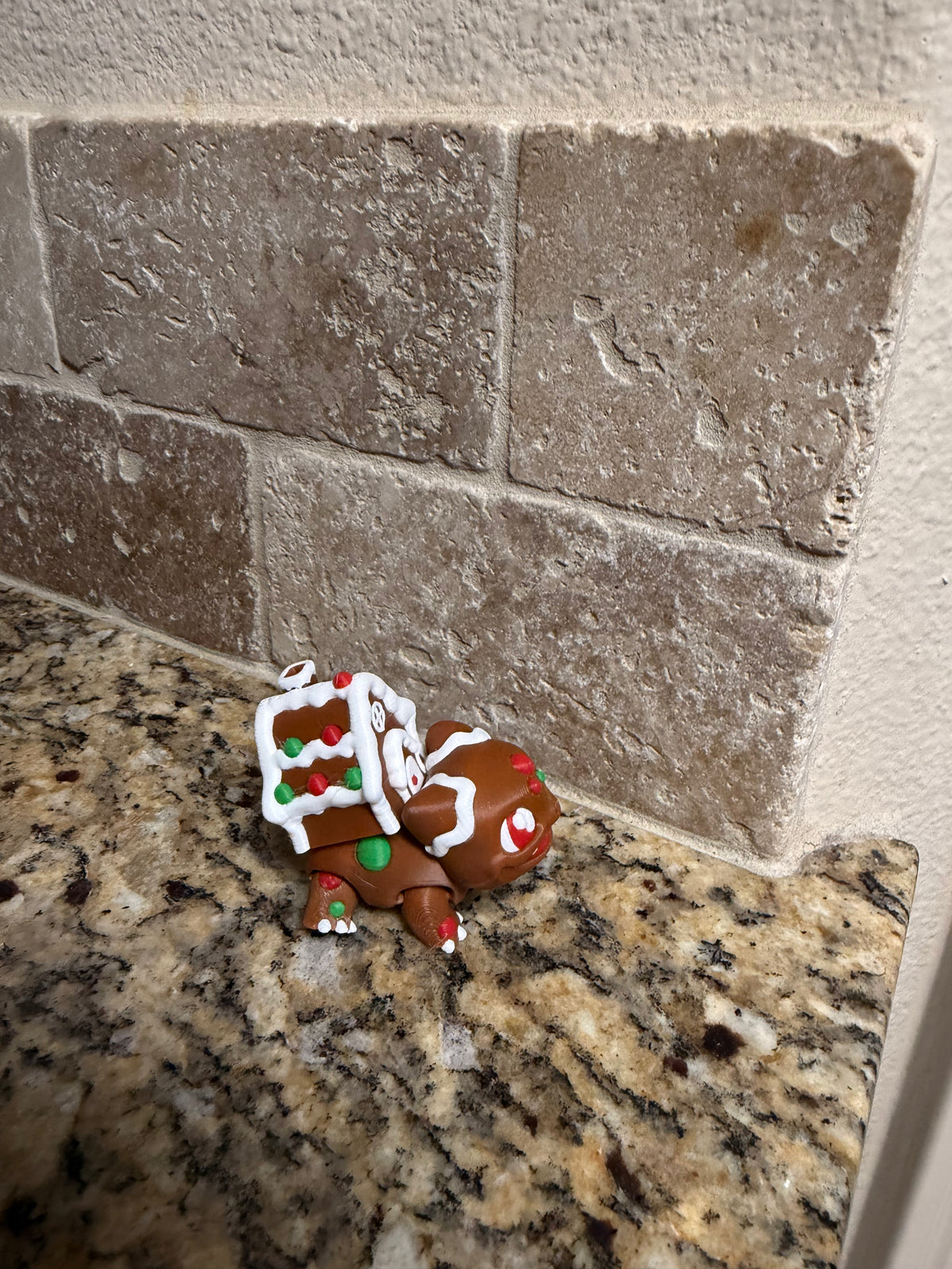 Gingerbread inspired plant animal