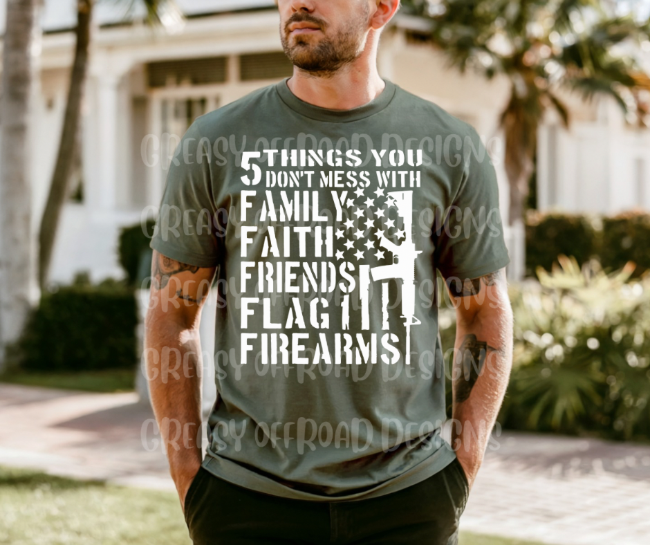 5 things you dont mess with