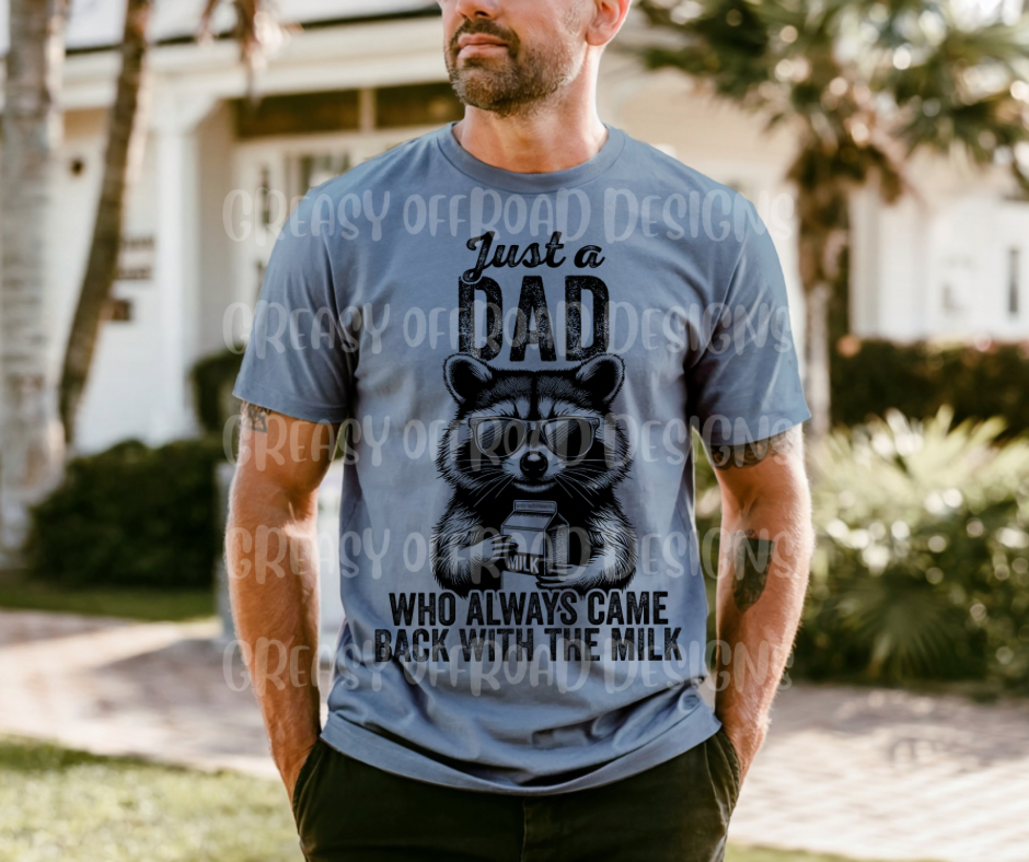 Just a dad who always came back with the milk
