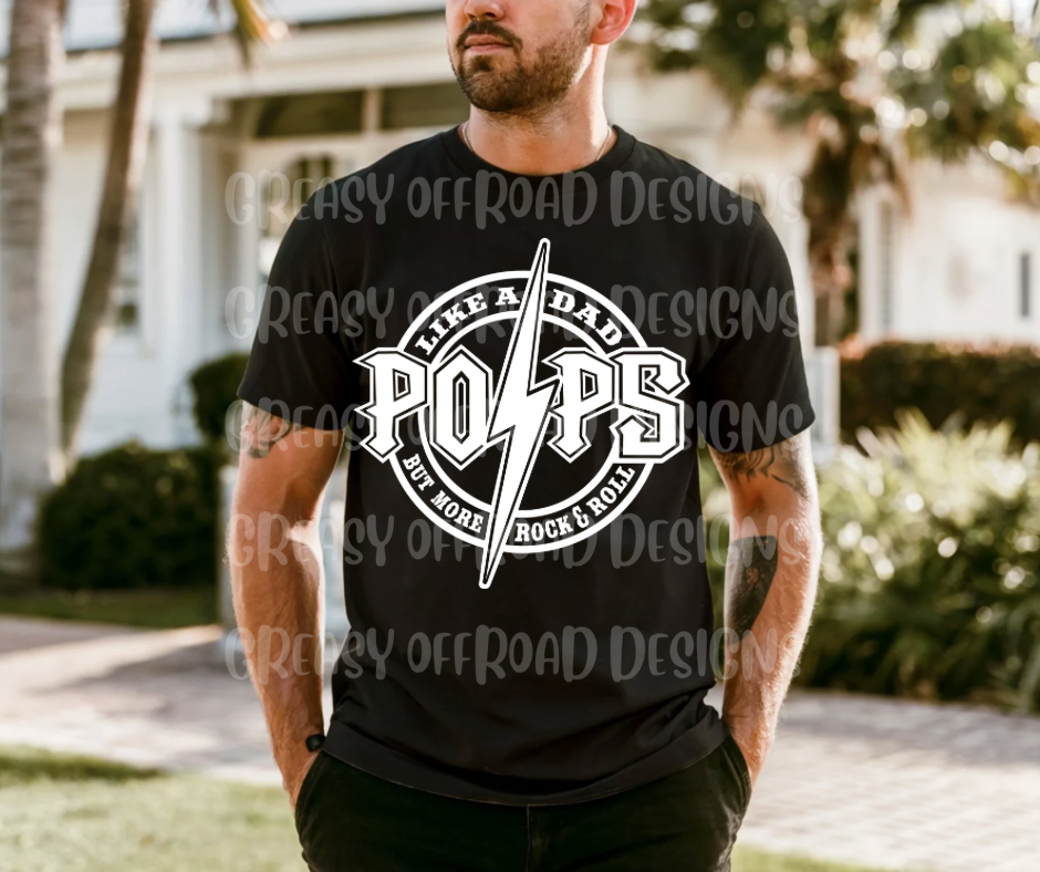 Pops but more rock and roll