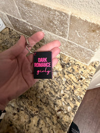 Dark romance girly can opener keychain