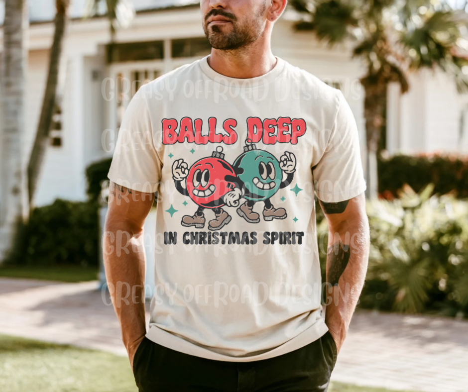 Balls deep in Christmas spirit