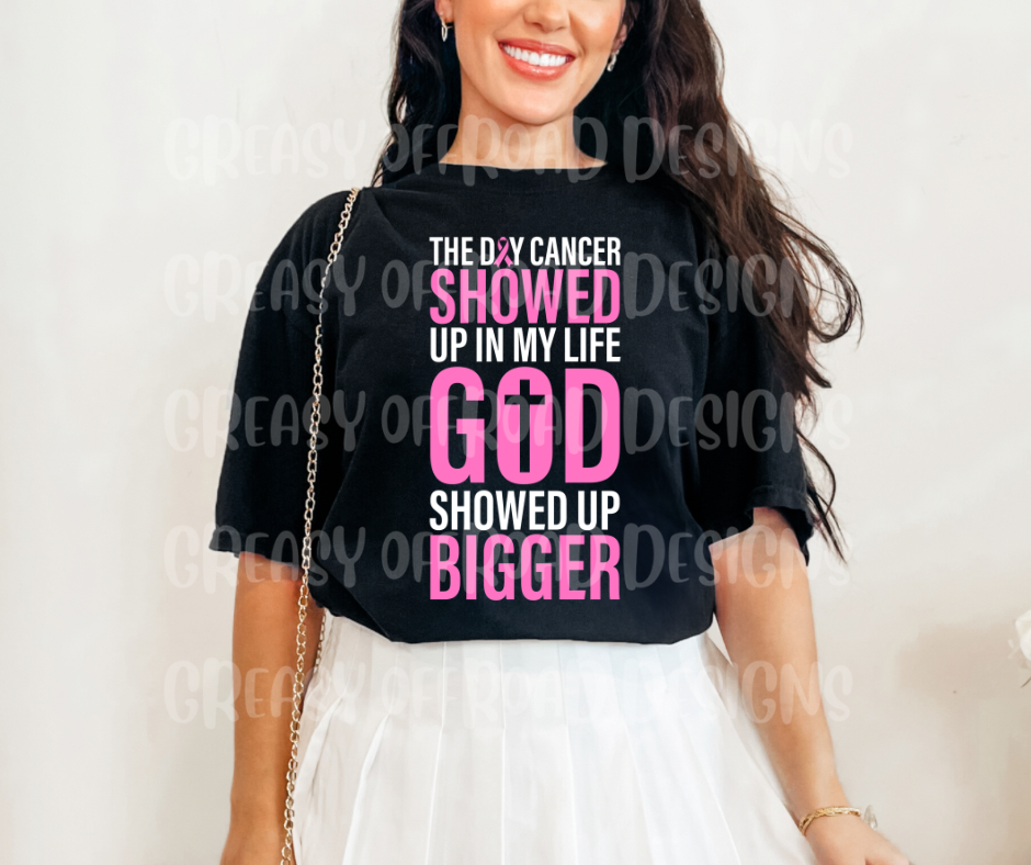 God showed up bigger