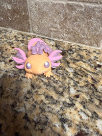 Floral axolotl
