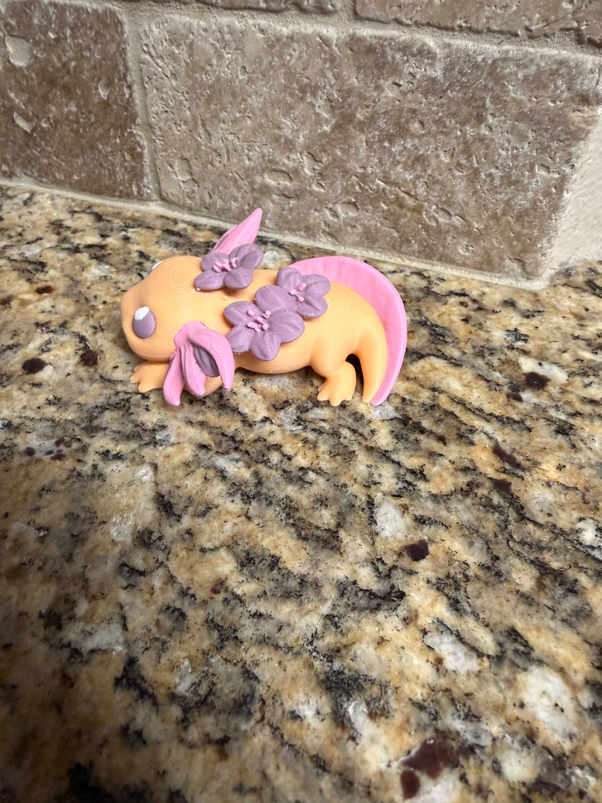 Floral axolotl