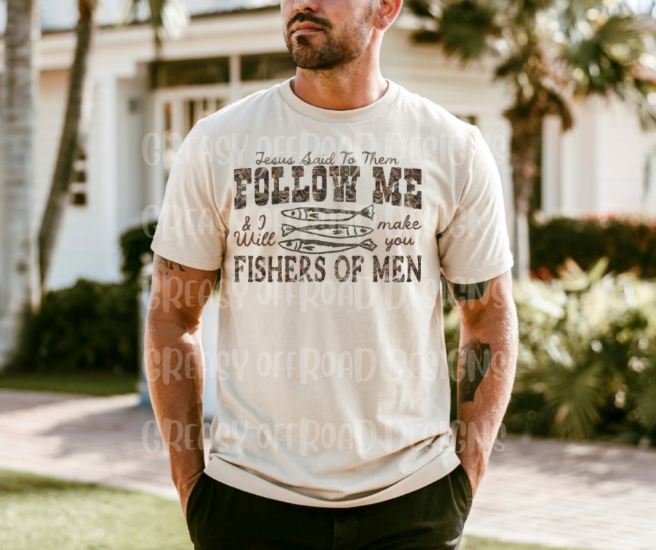 Follow me & I will make you fishers of men
