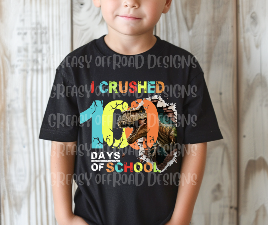 I crushed 100 days of school