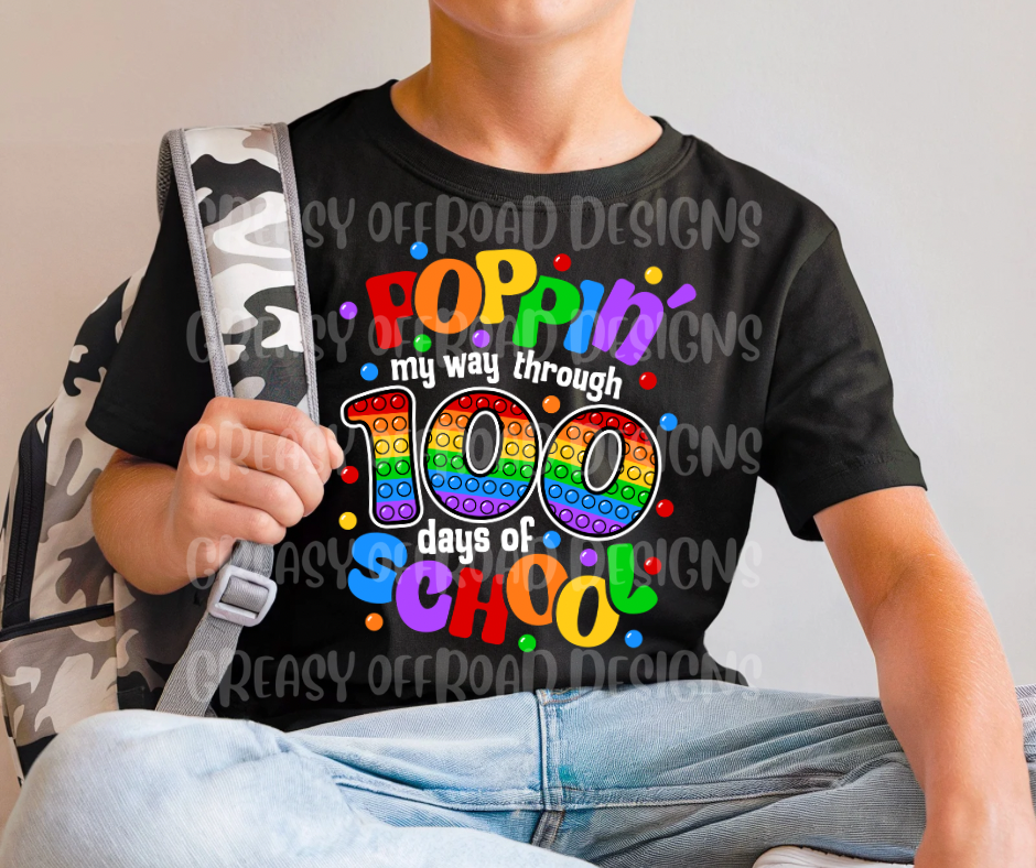 Poppin my way through 100 days of school