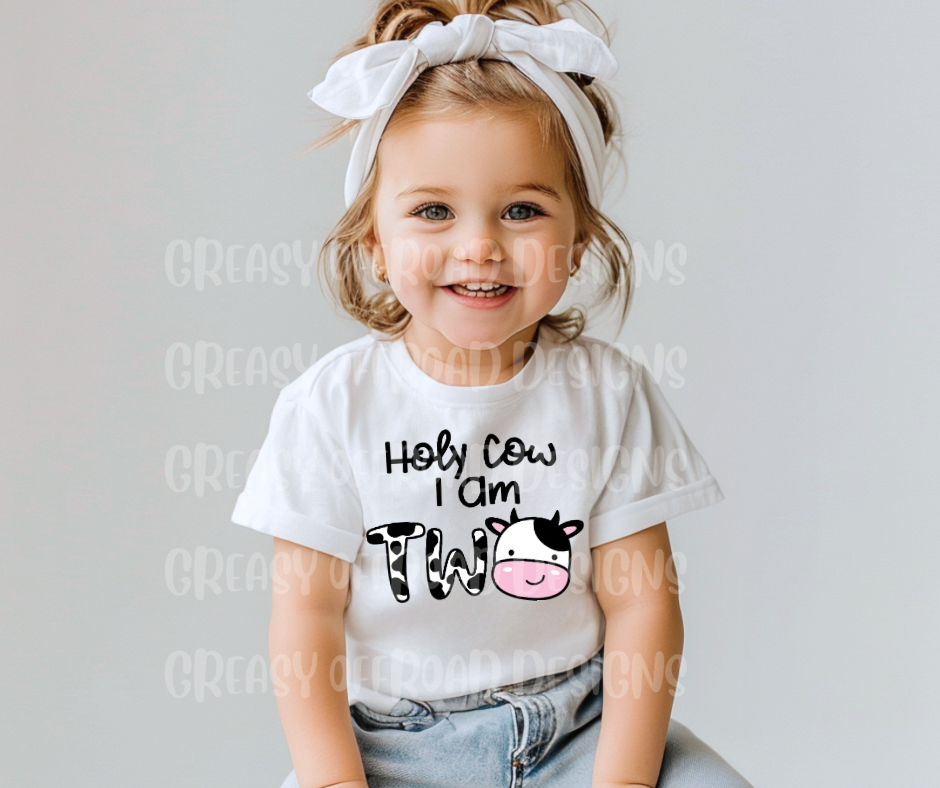 Holy cow I am two