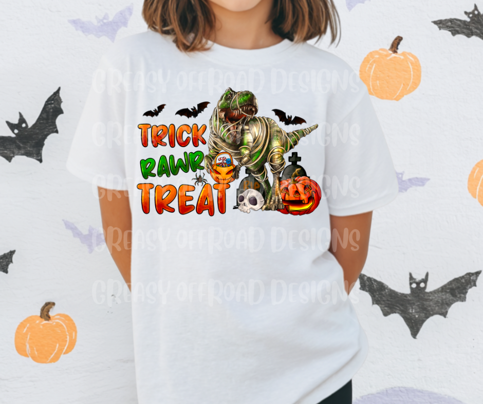 Trick rawr treat trex