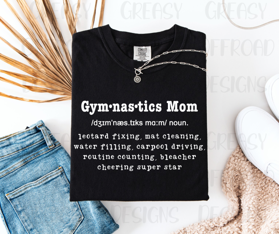 Gymnastics mom
