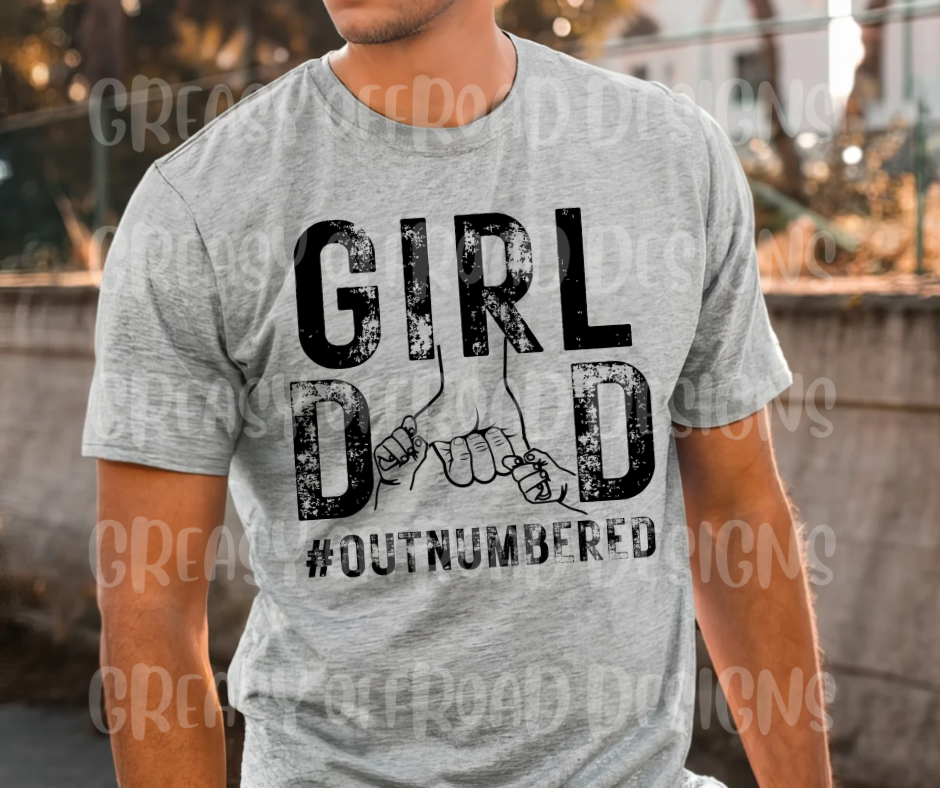 Girl dad #outnumbered