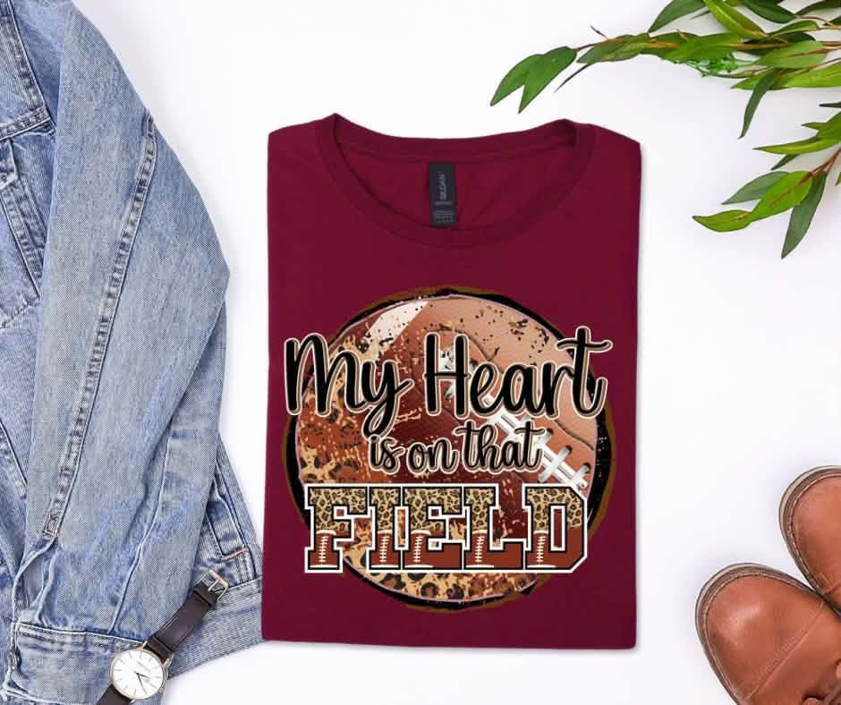 My heart is on that field football