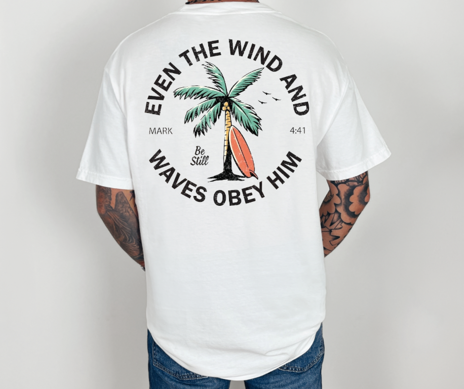Even the wind and waves obey him