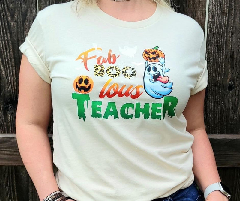 Fab boo loud teacher