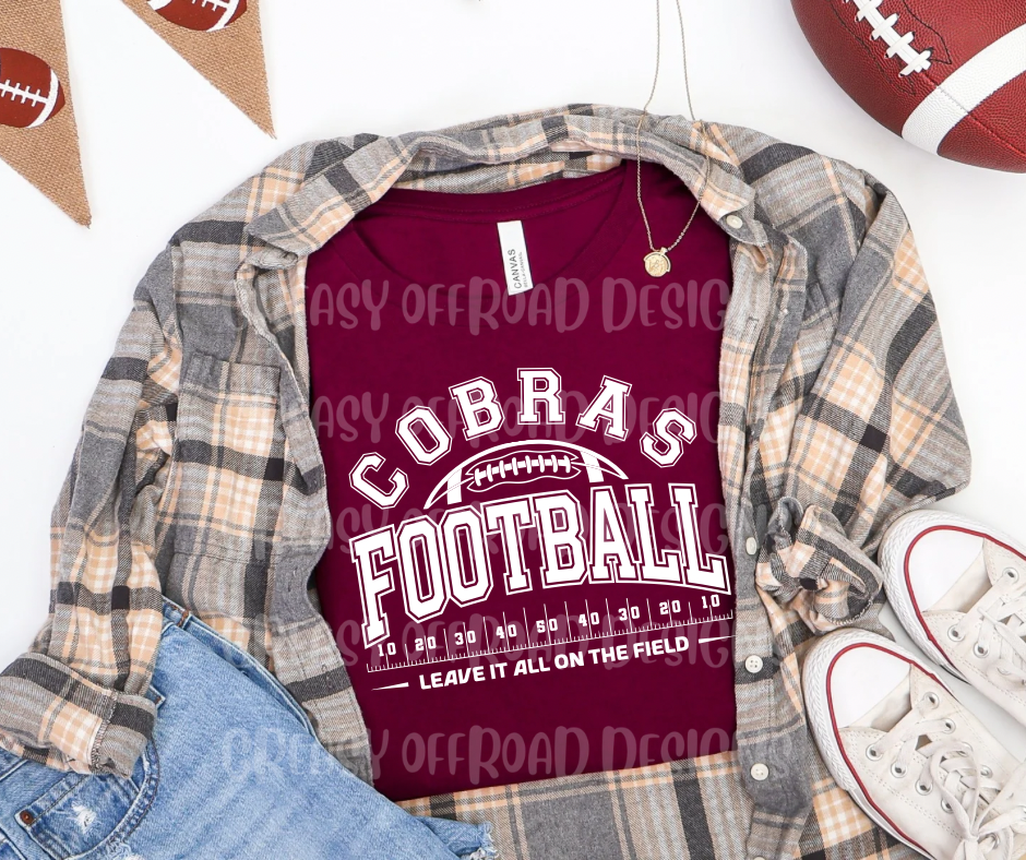 Cobras football leave it all on the field
