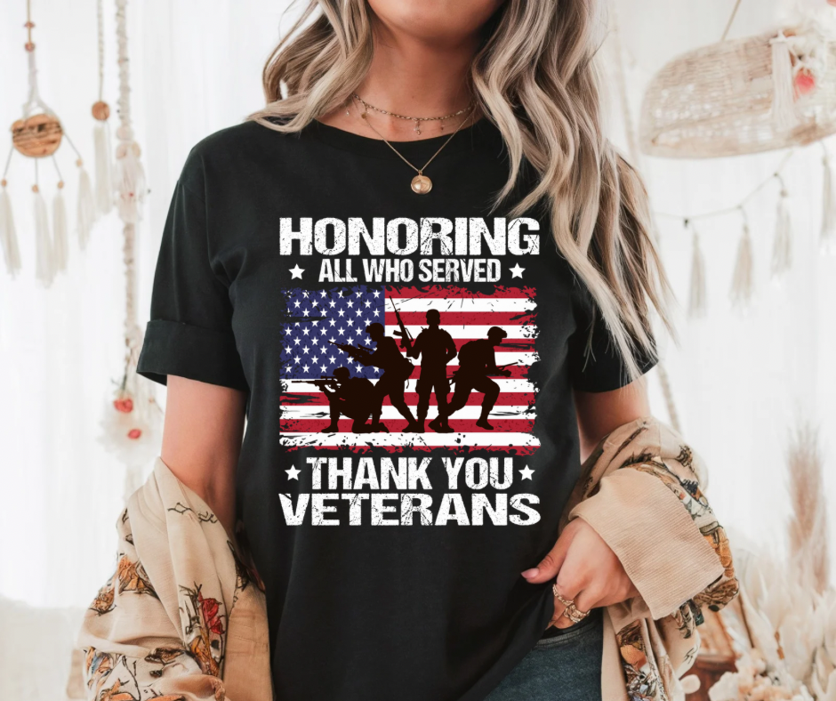 Honoring all who served, thank a veteran