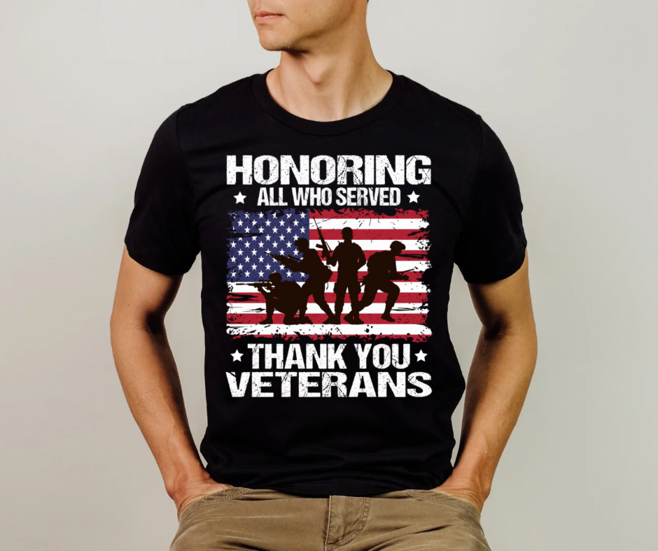 Honoring all who served, thank a veteran