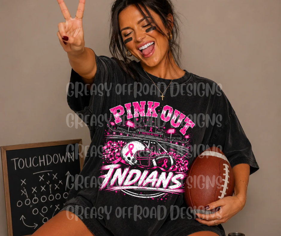 Pink out Indians