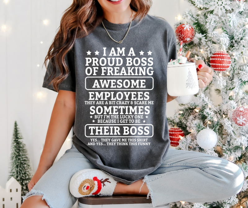 Im a proud boss of freaking awesome employees