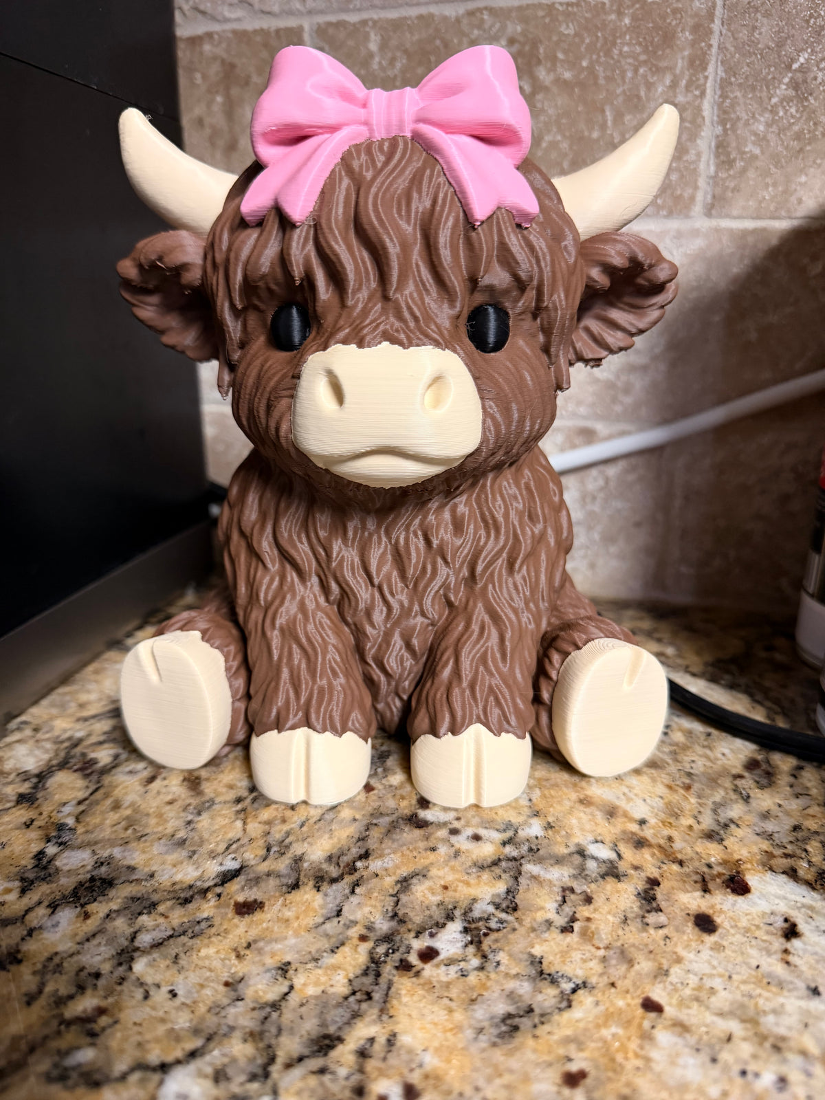 BBW Highland cow soap holder